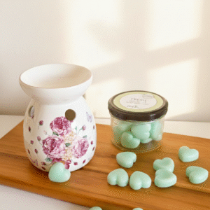 מבער וצנצנת קוביות שעווה fresh